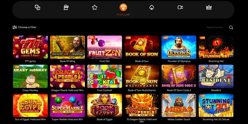 Популярни игри и слотове в онлайн казина Fortune Clock
