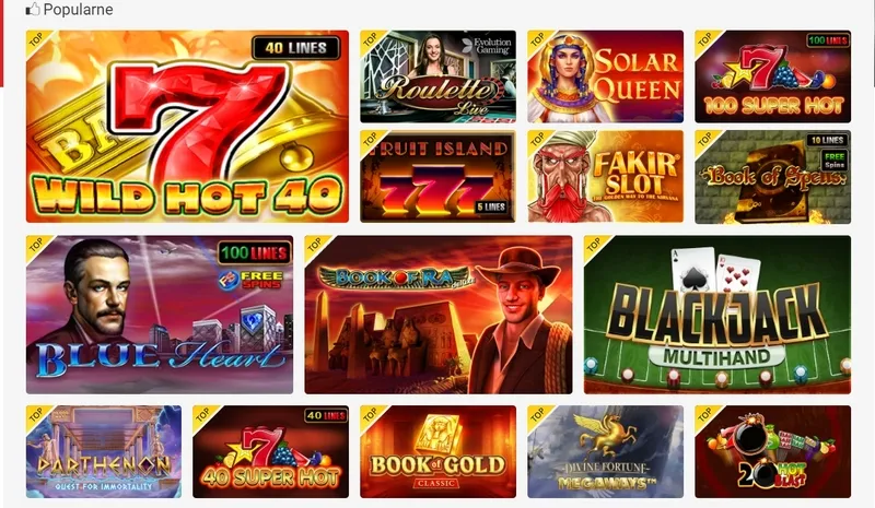 Popularne igre i slotovi u kazinu Circus