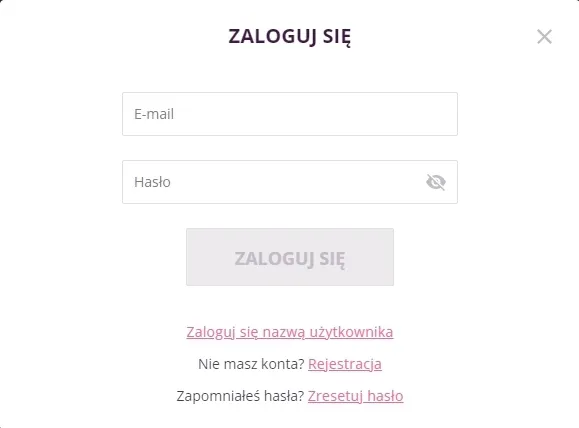 Zaloguj się do Malina Casino